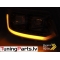VW T5 (10-15) priekšējie lukturi LED DRL, dinamiskie pagriezieni, melni VW T5 (10-15) priekšējie lukturi LED DRL, dinamiskie pagriezieni, melni