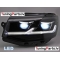 VW T6 (15-19) priekšējie lukturi FULL LED DRL, melni