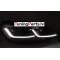 VW Golf 7 (13-17) priekšējie lukturi LED DRL, dinamiskie pagriezieni, melni, sudraba līnijas