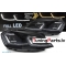 VW Golf 7 (13-17) priekšējie lukturi FULL LED DRL, dinamiskie pagriezieni, melni, sudraba līnijas VW Golf 7 (13-17) priekšējie lukturi FULL LED DRL, dinamiskie pagriezieni, melni, sudraba līnijas