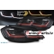 VW Golf 7 (17-19) priekšējie lukturi LED DRL, dinamiskie pagriezieni, melni, sarkanas līnijas