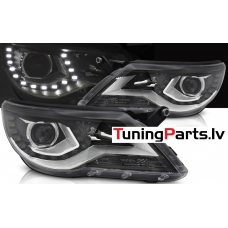 VW Tiguan (07-11) priekšējie lukturi LED daylight