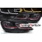 VW Golf 7 (17-19) priekšējie lukturi LED DRL, dinamiskie pagriezieni, melni, sarkanas līnijas