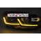VW Golf 6 (08-12) priekšējie FULL LED DRL lukturi, gaismas sveiciena funkcija, dinamiskie pagriezieni, melni, sudraba līnijas VW Golf 6 (08-12) priekšējie FULL LED DRL lukturi, gaismas sveiciena funkcija, dinamiskie pagriezieni, melni, sudraba līnijas