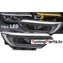 VW Passat B8 (14-19) priekšējie FULL LED DRL lukturi, dinamiskie pagriezieni, gaismas sveiciena funkcija