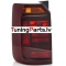Volkswagen Caddy (15-20) aizmugurējais lukturis, kreisā puse, tonēts