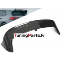 VW Golf 8 (19-24) hečbeka jumta spoileris melns/glancēts Sport Style
