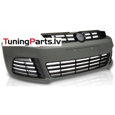 VW Polo 6R (09-17) priekšējais bamperis R style + DRL lukturi