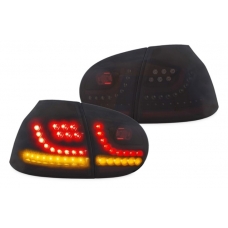VW Golf 5 aizmugurējie LED lukturi, tonēti