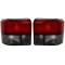 VW T4 (90-03) aizmugurējie lukturi, sarkani/tonēti