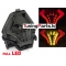 Yamaha FZ-07, MT-07, YFZ-R25, YFZ-R3 (14-19) aizmugurējais LED lukturis, tonēts