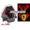 Yamaha FZ-07, MT-07, YFZ-R25, YFZ-R3 (14-19) aizmugurējais LED lukturis, melns Yamaha FZ-07, MT-07, YFZ-R25, YFZ-R3 (14-19) aizmugurējais LED lukturis, melns