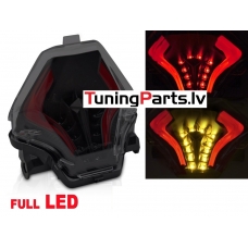 Yamaha FZ-07, MT-07, YFZ-R25, YFZ-R3 (14-19) aizmugurējais LED lukturis, melns/tonēts Yamaha FZ-07, MT-07, YFZ-R25, YFZ-R3 (14-19) aizmugurējais LED lukturis, melns/tonēts