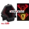 Yamaha FZ-07, MT-07, YFZ-R25, YFZ-R3 (14-19) aizmugurējais LED lukturis, melns/tonēts Yamaha FZ-07, MT-07, YFZ-R25, YFZ-R3 (14-19) aizmugurējais LED lukturis, melns/tonēts