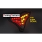 YAMAHA YZF-R1 (09-14) aizmugurējais LED lukturis, tonēts