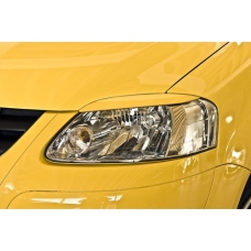 VW Fox (05-..) priekšējo lukturu uzlikas, melnas