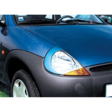 Ford Ka (96-08) priekšējo lukturu uzlikas, melnas